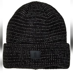 Fp Movement By Free People Stripe It Up Cool Down Beanie In Black